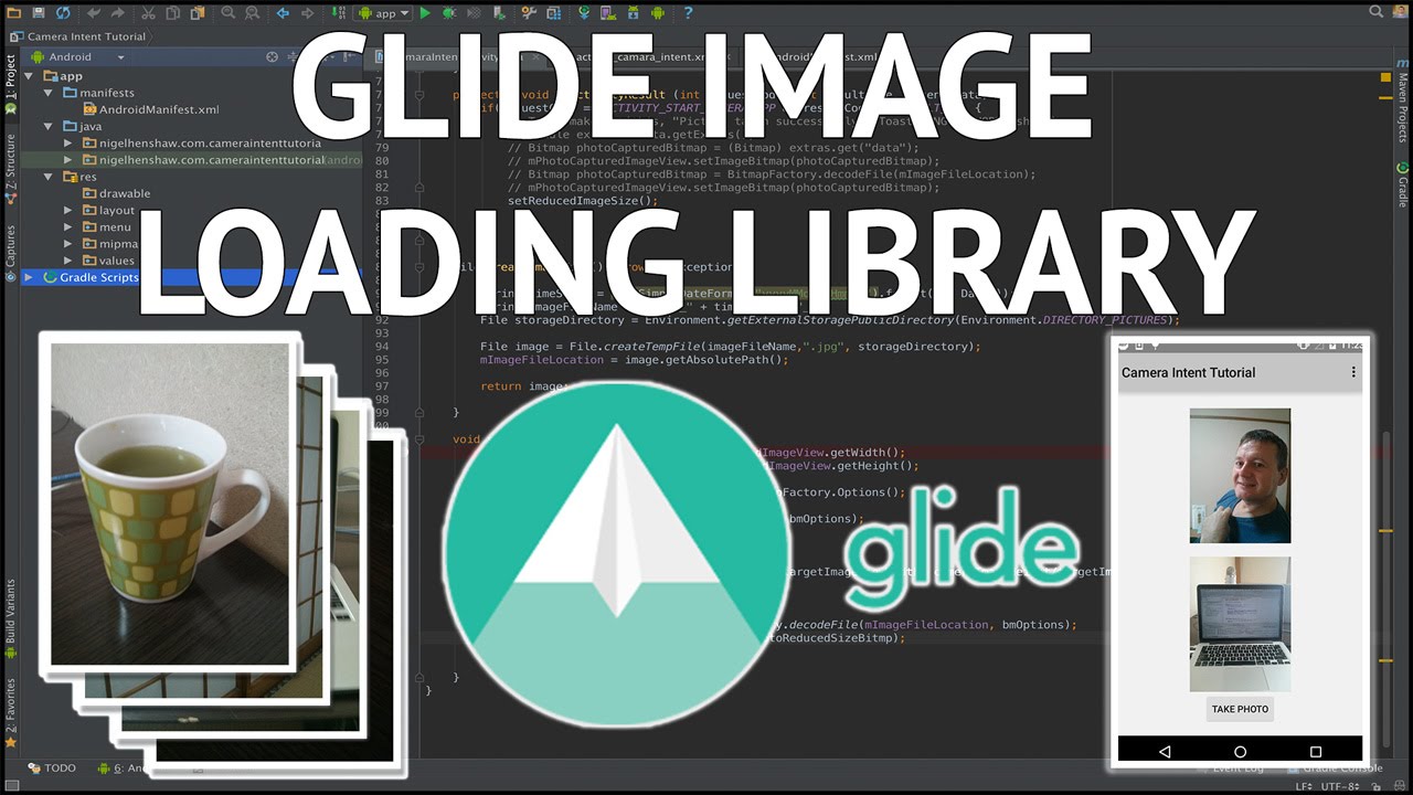 Как установить glide в android studio